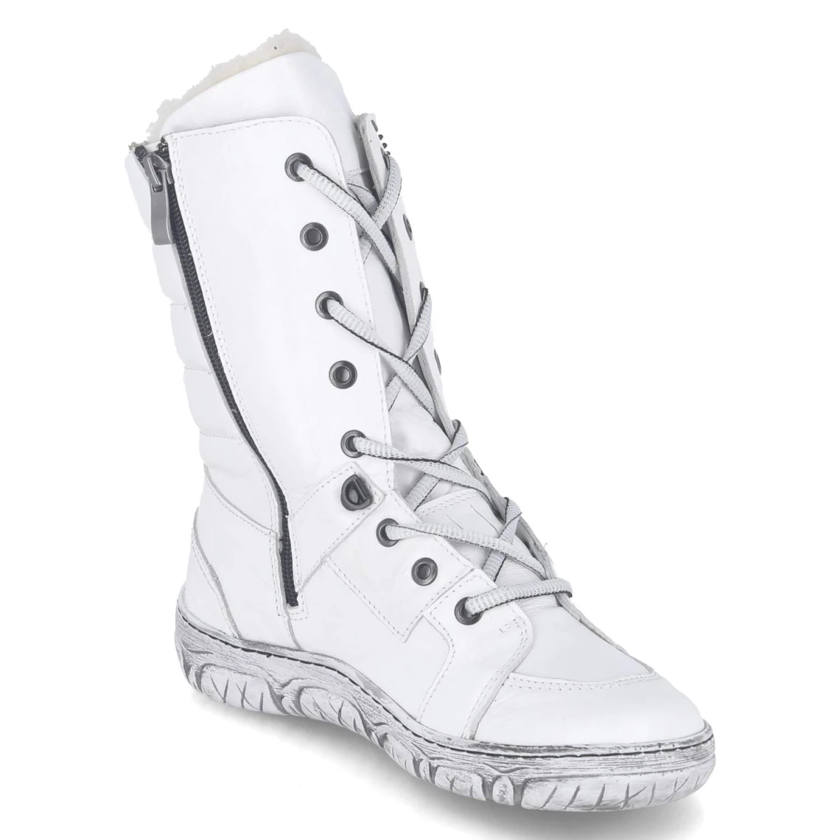 KrisbutSchnürboots - Weiß