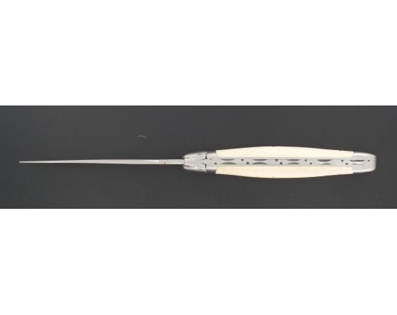 Laguiole 12 cm - Houx - 2 mitres Couteau de poche par Laguiole en Aubrac