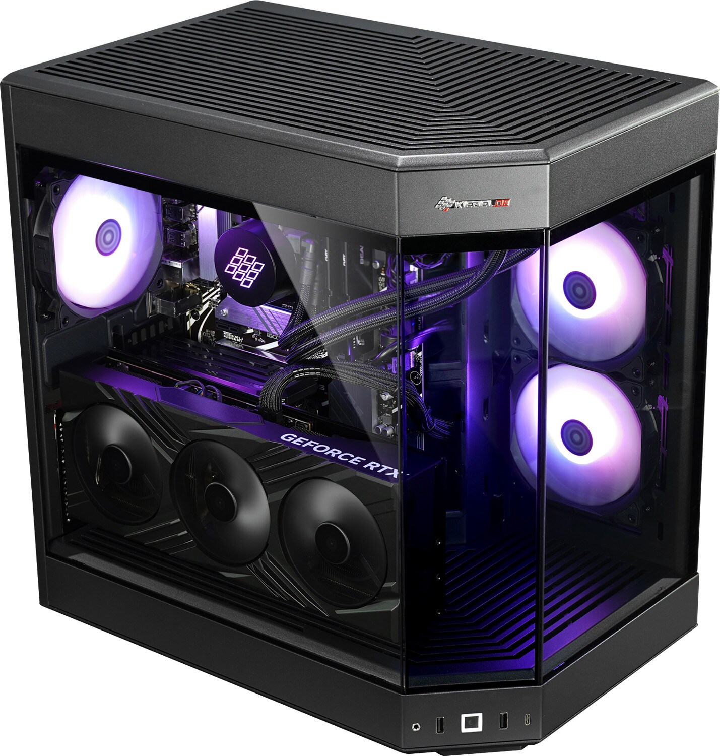 Gaming PC Poseidon VII AMD Ryzen 9 7900X3D, 32GB DDR5, NVIDIA RTX 4080 Super 16 GB, 2TB SSD, Windows 11