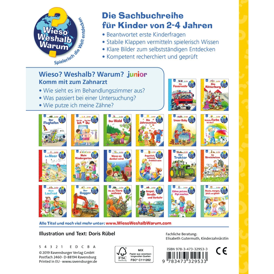 Ravensburger Wieso? Weshalb? Warum? Komm mit zum Zahnarzt