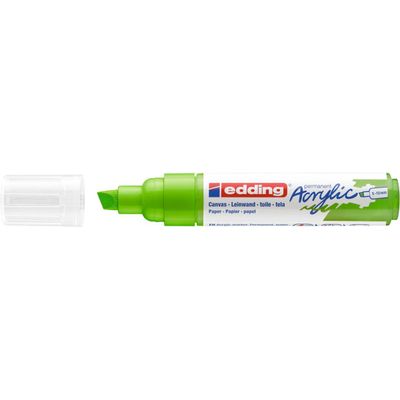 Edding 5000 - Marqueur acrylique - jaune vert