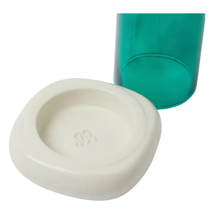 Maison Sarah Lavoine Photophore Gemini | Bleu turquoise