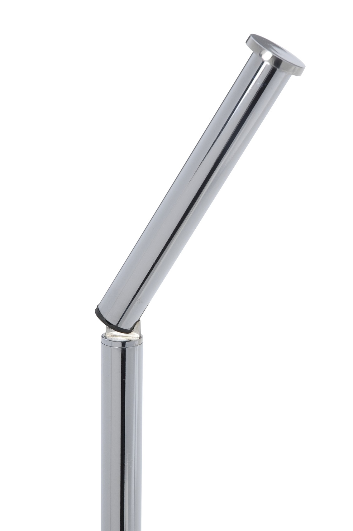 Wenko staande toiletrolhouder 2-in-1 RVS glanzend