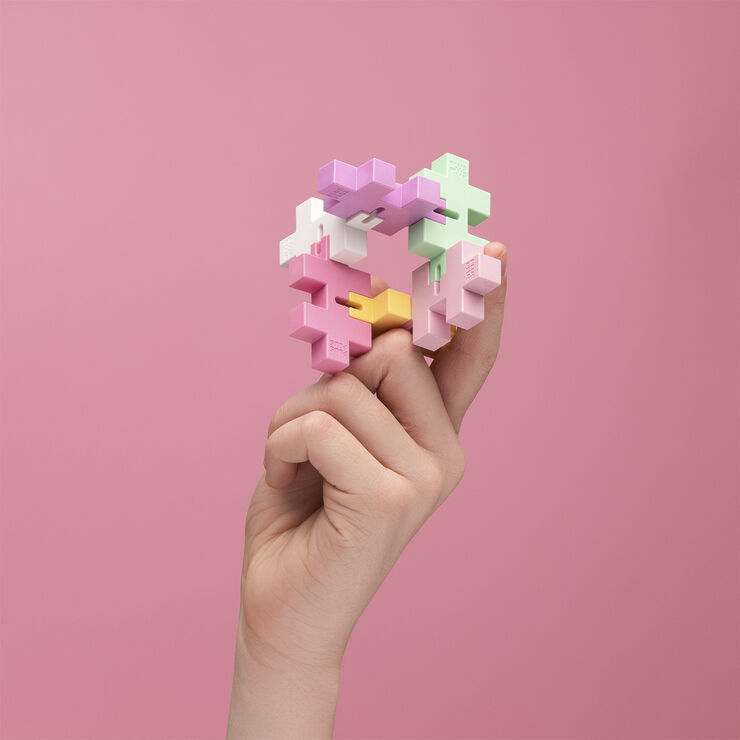 PLUS-PLUS PlusPlus HEXEL Bubblegum