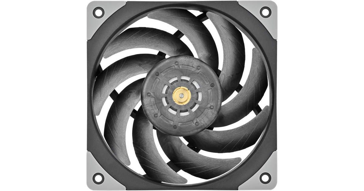 SilverStoneFHL120 case fan  (Zwart, 120 x 120 x 25 mm, PWM)