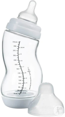 Difrax Biberon S Anti-Colique Wide 310ml Ice 1 Pièce