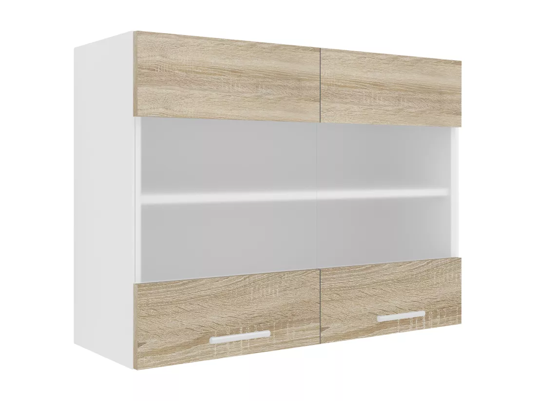 Armoire de cuisine L. 80cm Armoire suspendue Esilo
