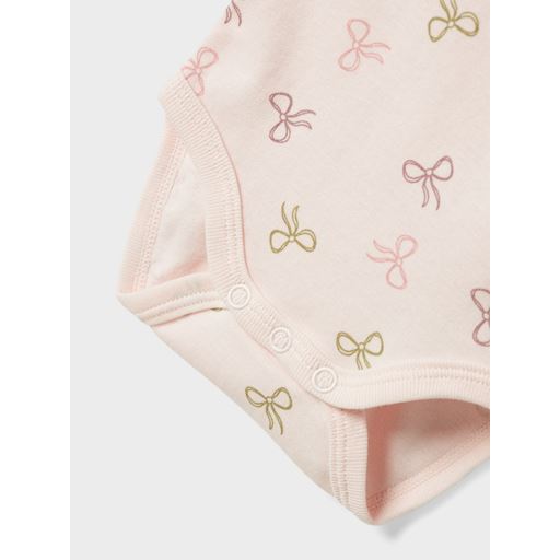 Name It Bow 3-pak Body, Barely Pink, 56 cm