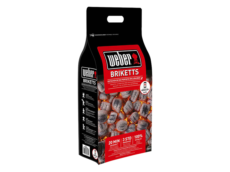 Weber 8 kg briketten