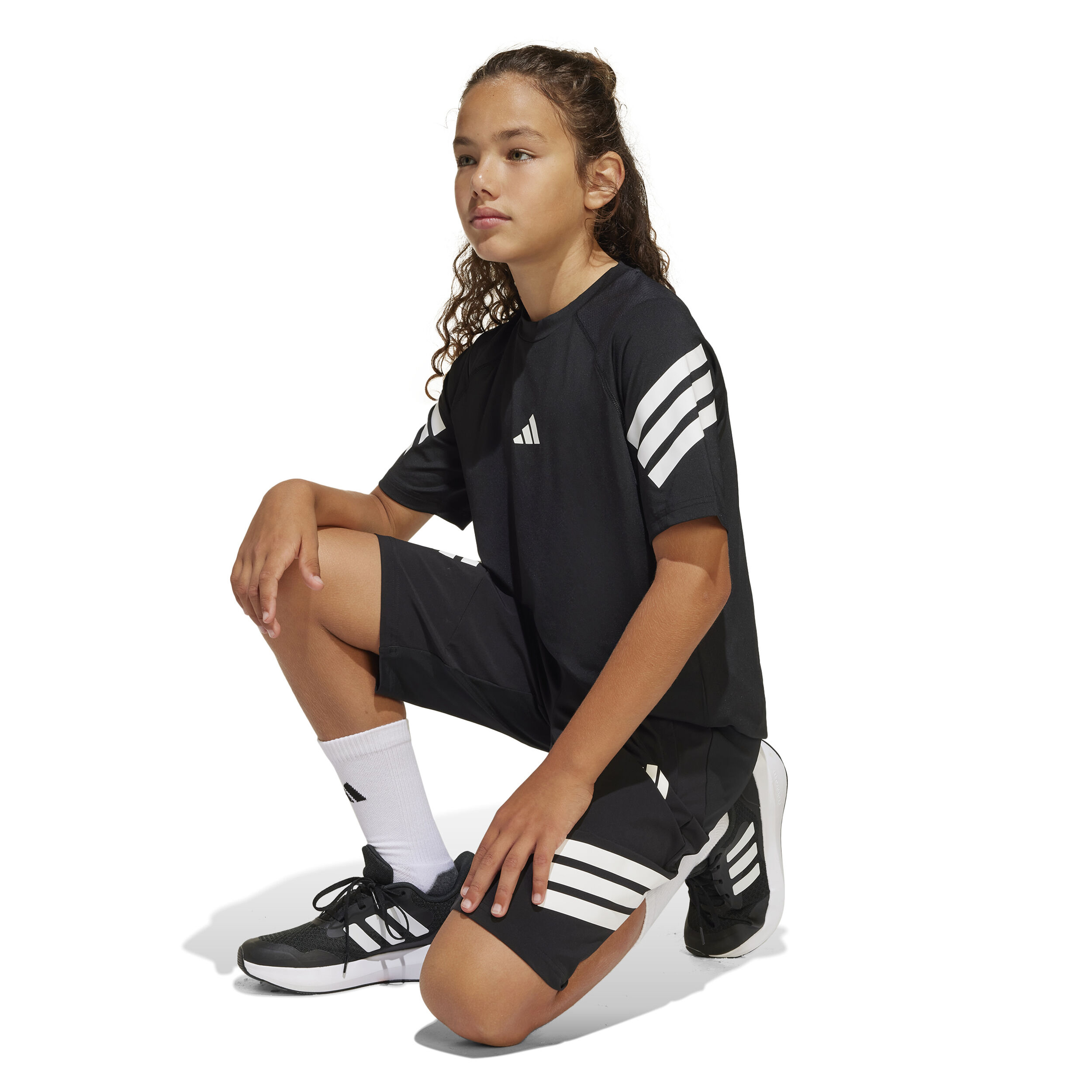 adidas All Sports Nxt T-shirt Enfants - Noir , Blanc