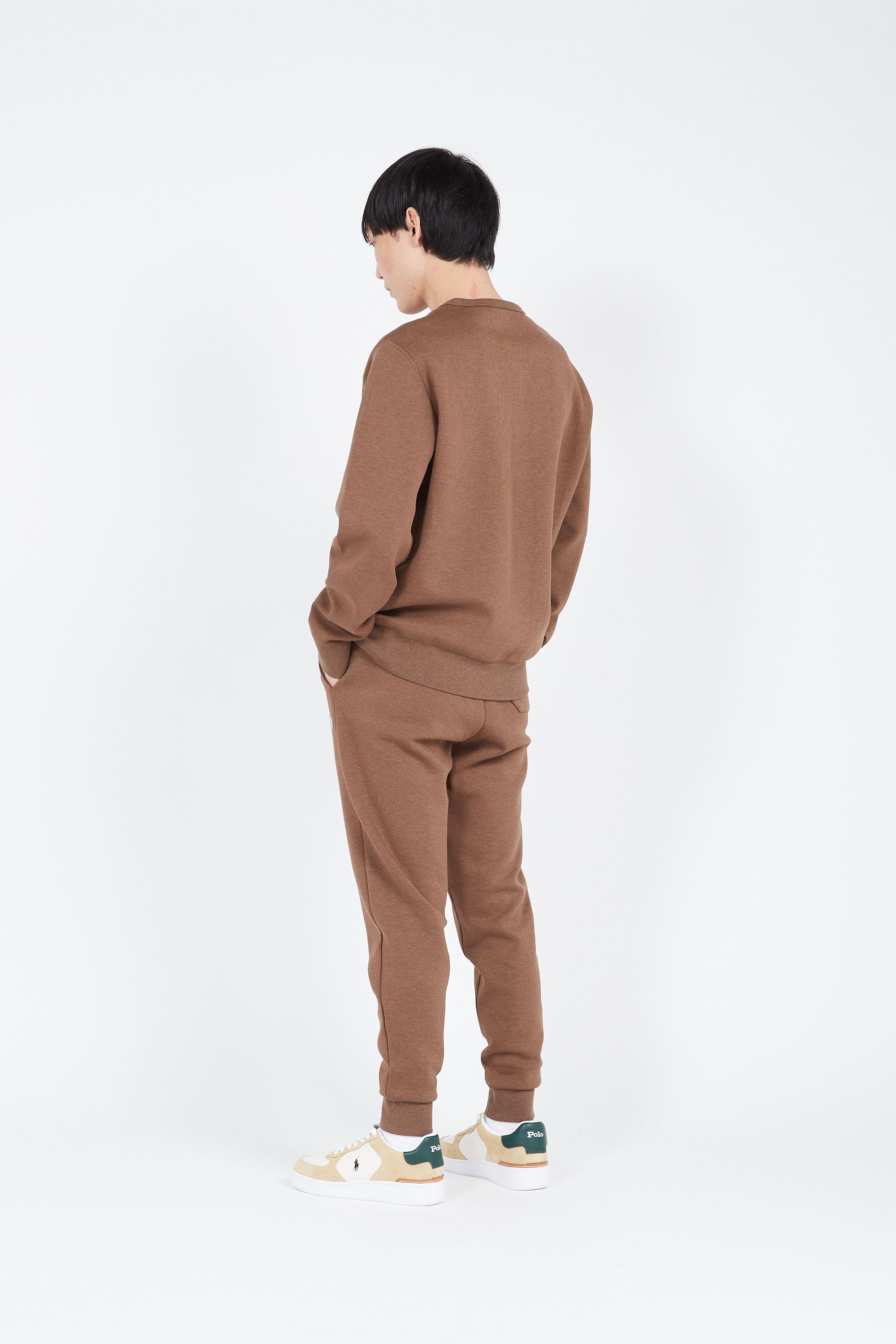 POLO RALPH LAUREN Sweatshirt  30/1 DOUBLE KNT  Marron