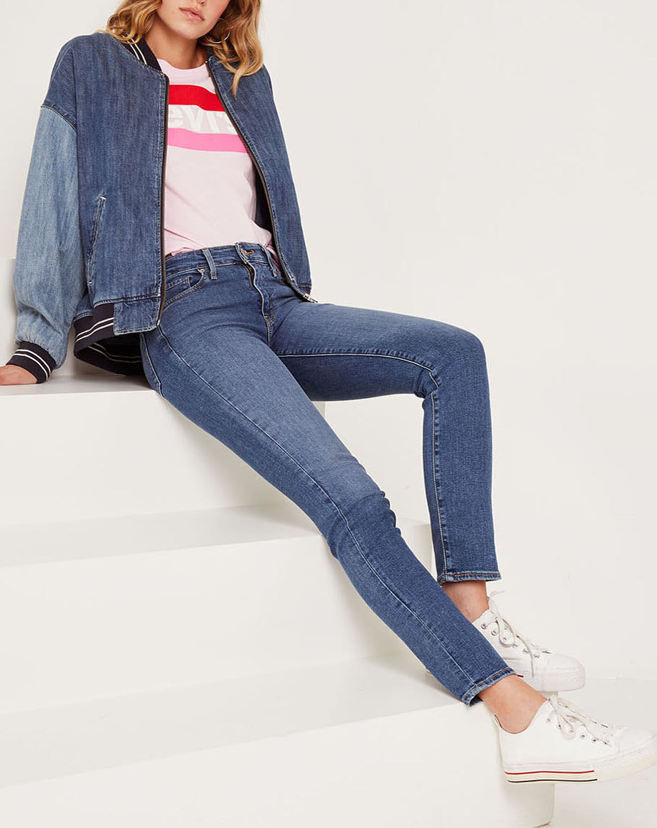 Levi's® Jean 712 Slim Los Angeles Breeze bleu