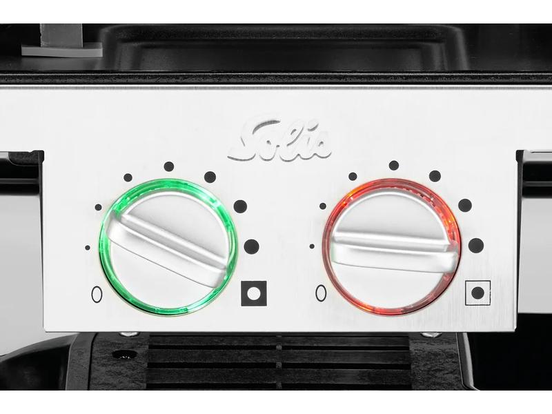 Solis Raclette-Kombination Combi-Grill 3 in 1 Multifunktions-Grill für bis zu acht Personen