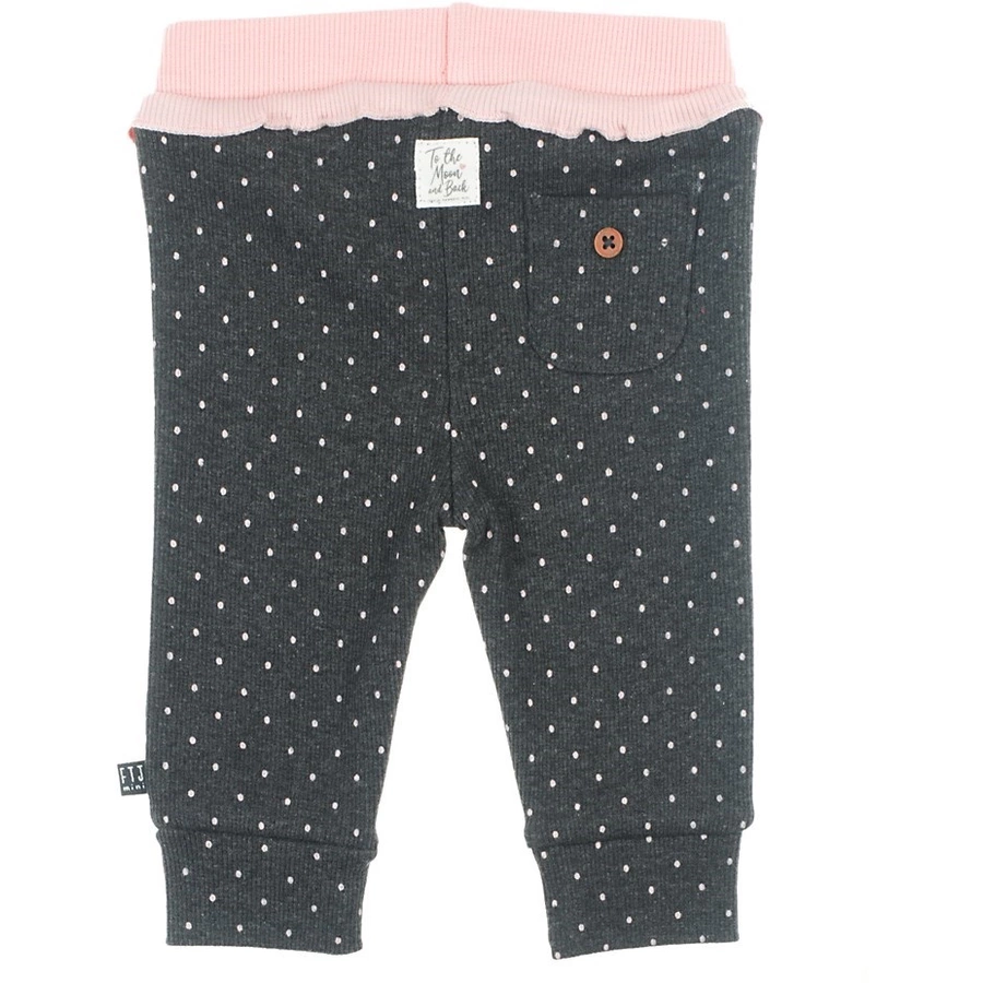 Feetje Hose AOP Dots anthrazit-melange