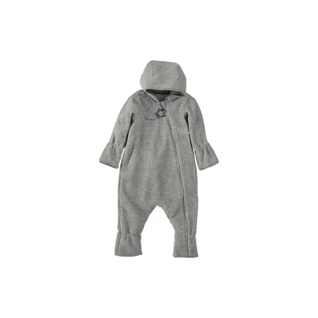 Sterntaler Overall aus Melangefleece grau, 80