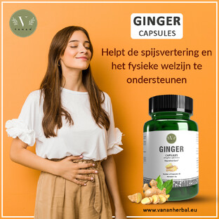 Vanan Ginger Capsules 60CP