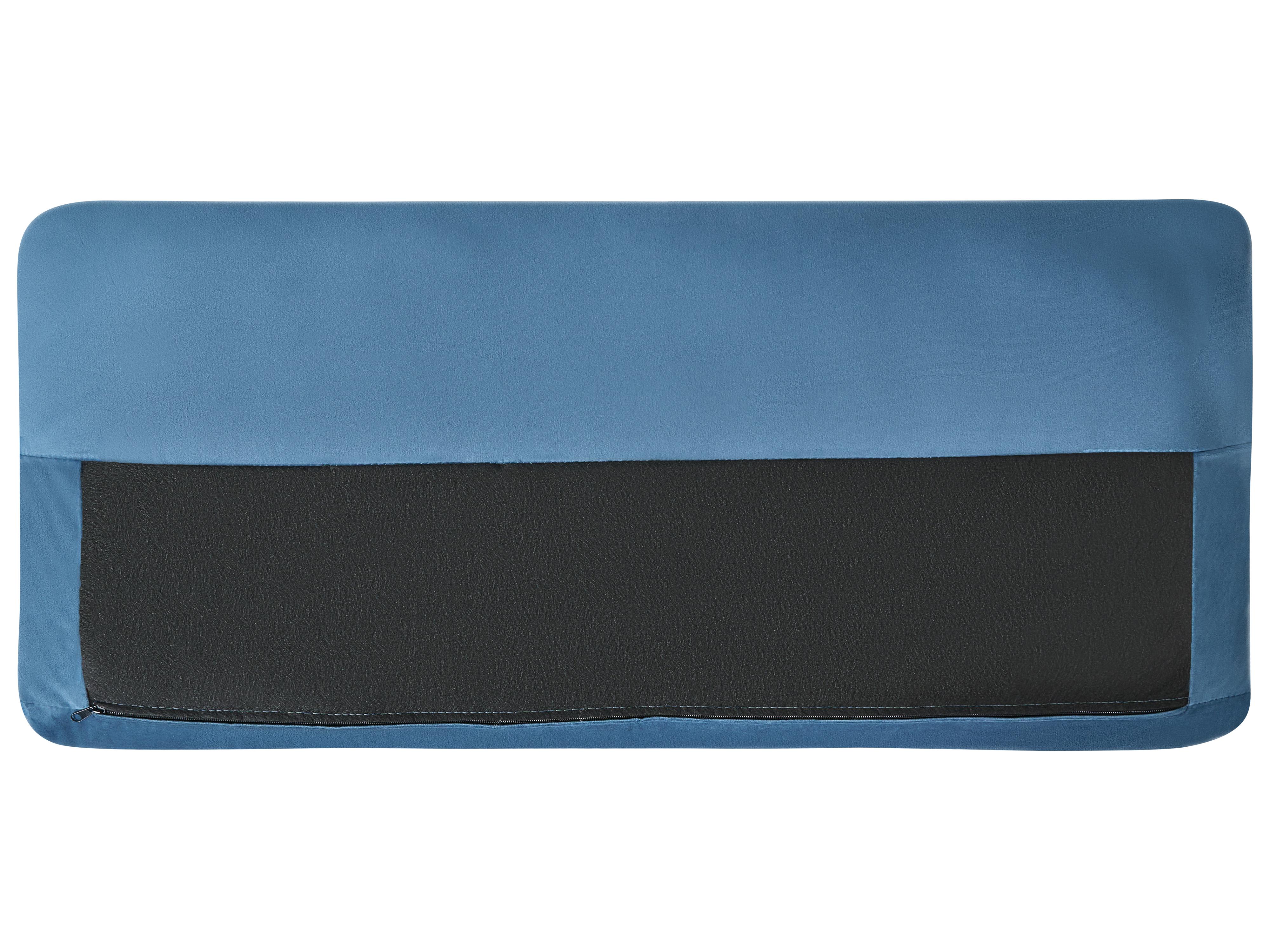 Slaapbank 3-zits EGGE Fluweel Blauw