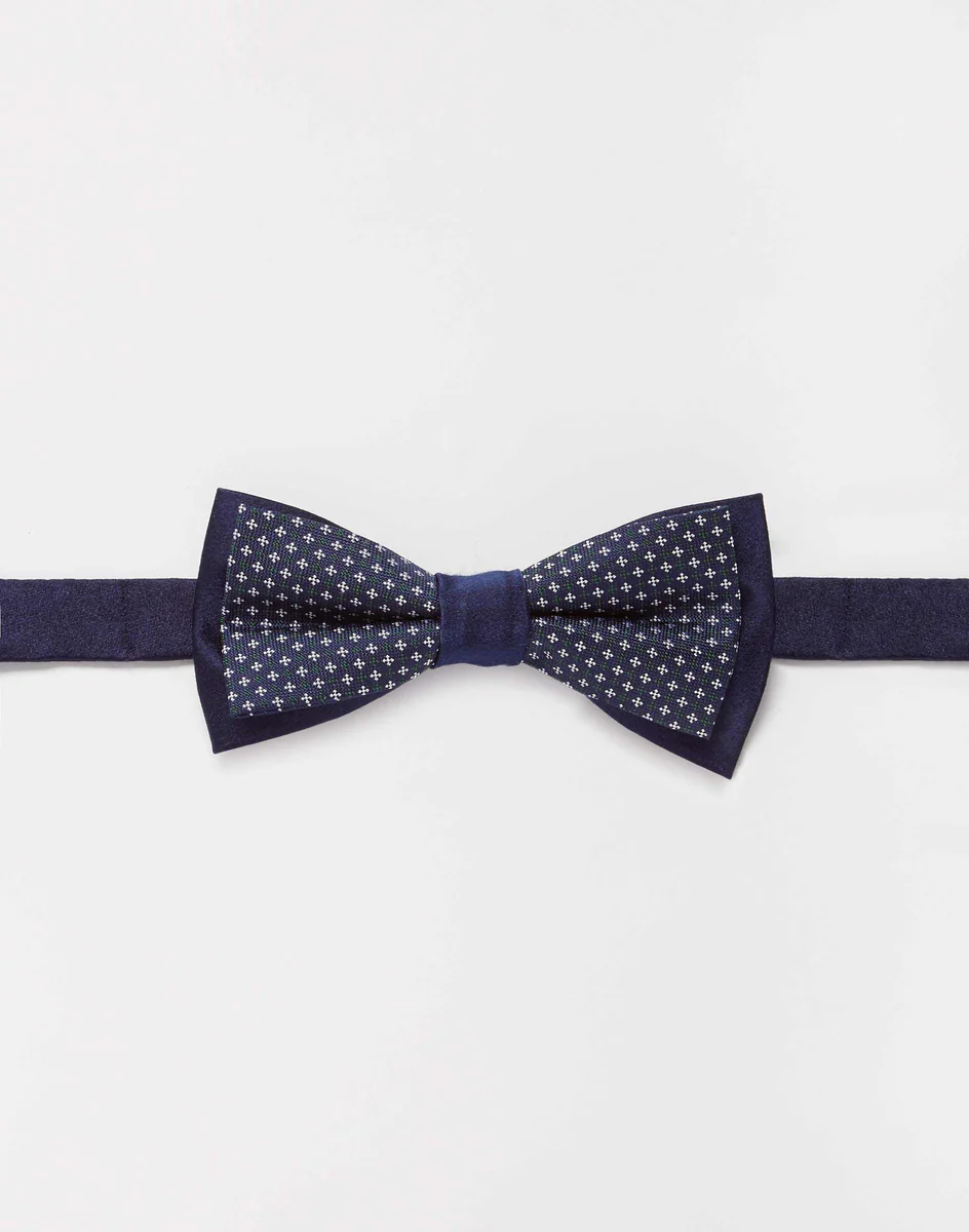Nœud papillon motif marine