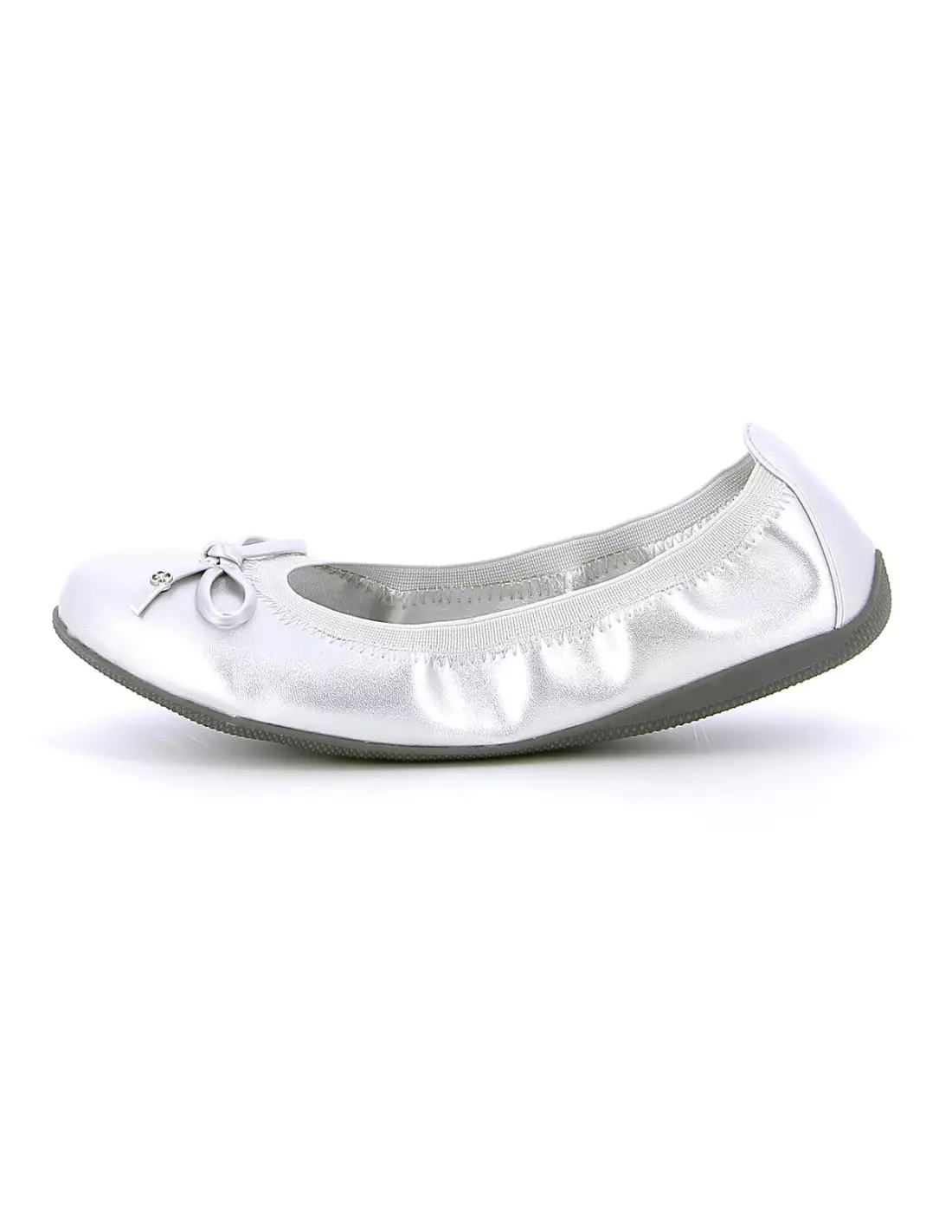 CHATTAWAK ELLA - Ballerines & babies Argent