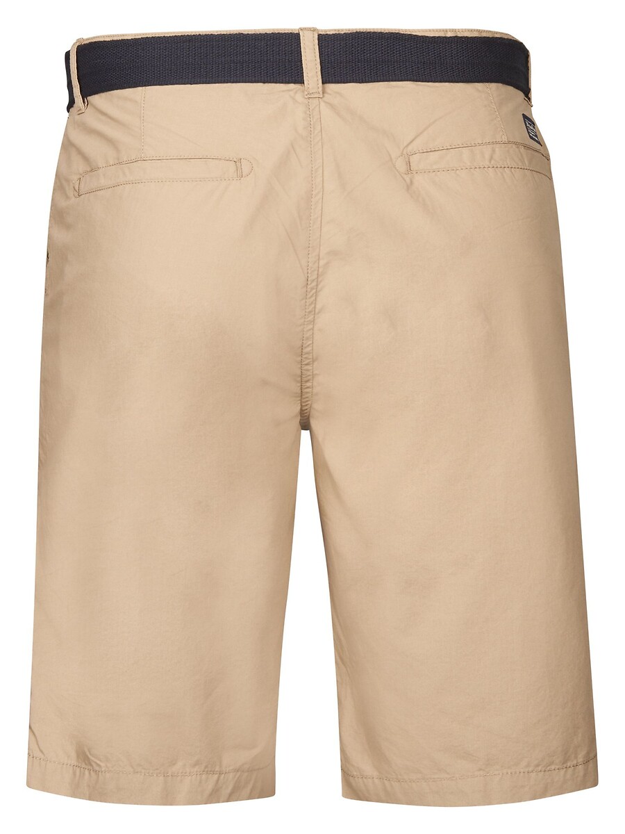 INDÚSTRIAS PETROLÍFERAS<br>Bermudas chino de algodão com cinto