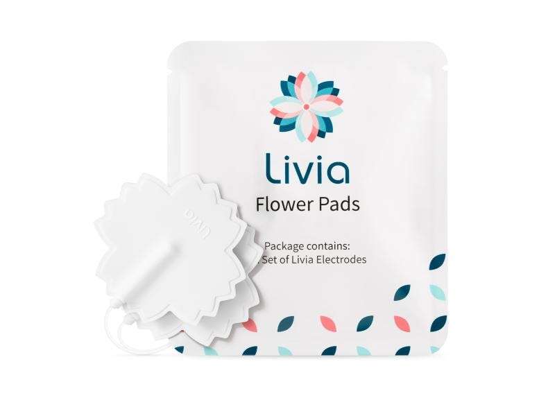 Livia Lösung für Menstruationsbeschwerden Violett Elektrostimulationsgerät gegen Menstruationsbeschwerden