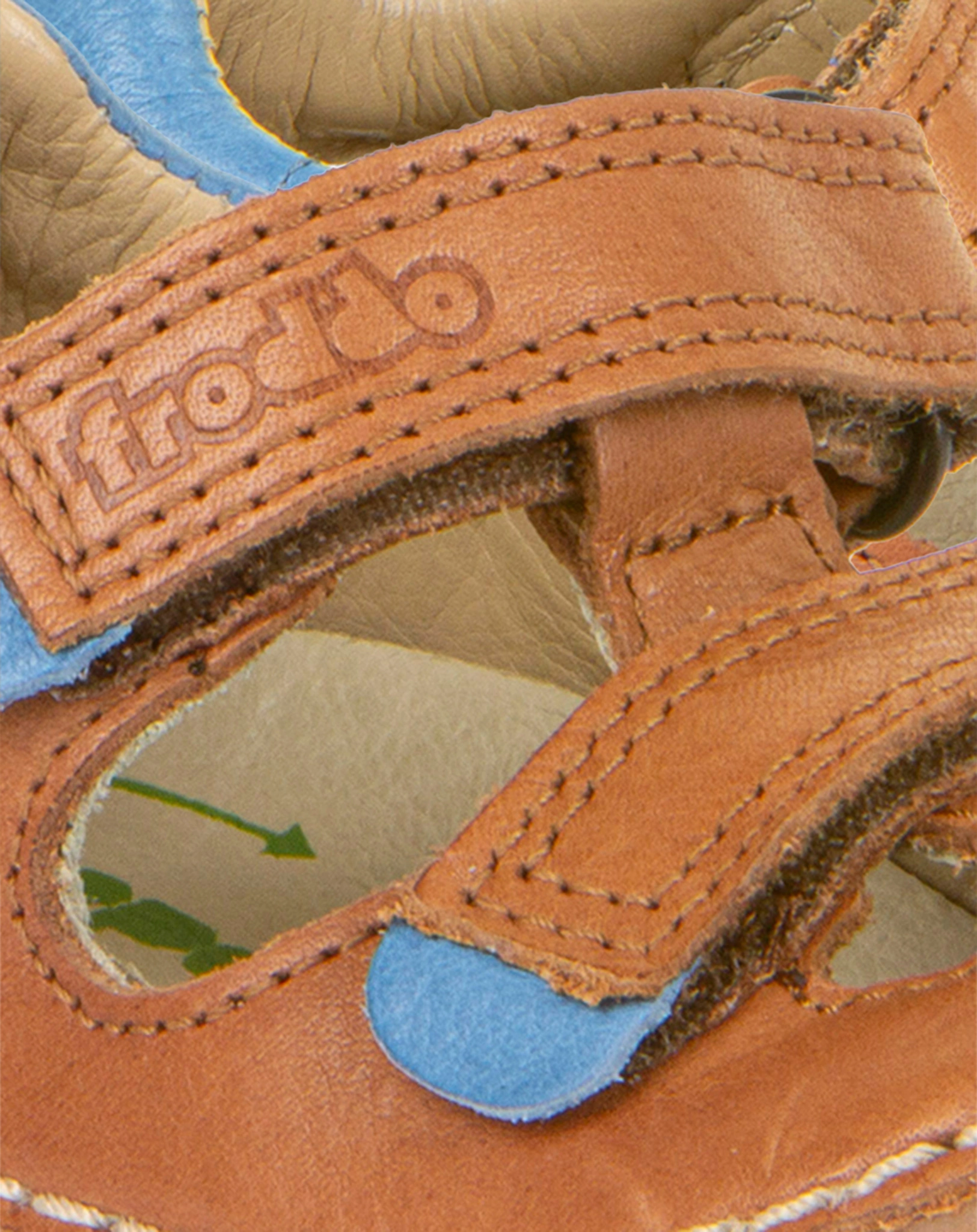 Klett-Lauflernsandalen PAIX DOUBLE in brown