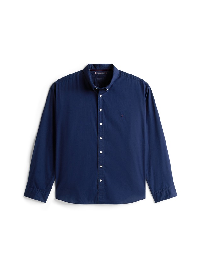 Tommy Hilfiger Big & Tall Langarmhemd »BT-SOLID HERITAGE OXFORD RF S-B«, Grosse Grössen
