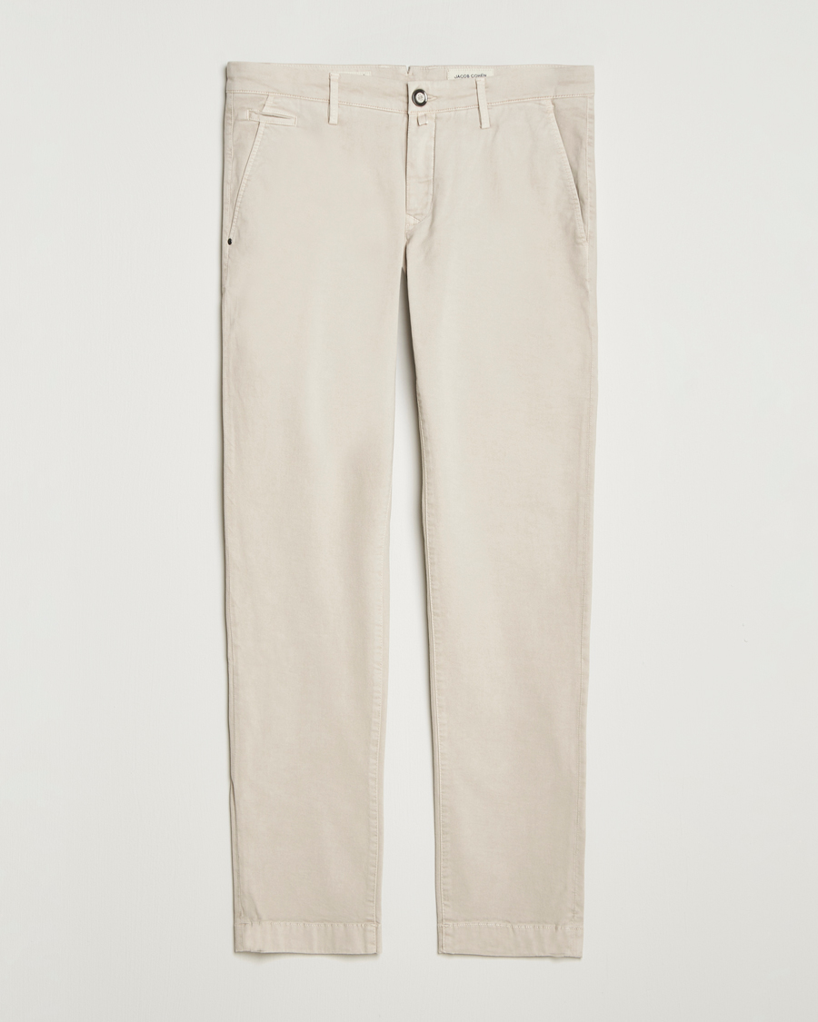 Jacob Cohën Bobby Cotton Chinos Beige
