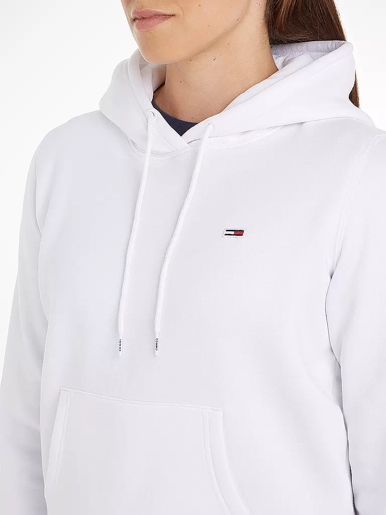 TOMMY JEANS Kapuzensweater - Hoodie weiss