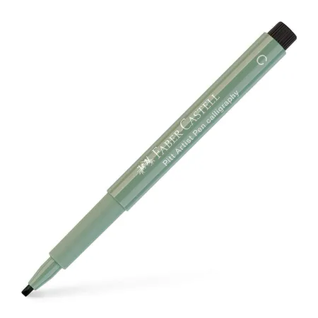 Faber-Castell Tuschestift Pitt Artist Pen Calligraphy, 2,5 mm, warmgrau III