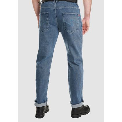 Jean Pando Moto JAMES - Slim - Bleu