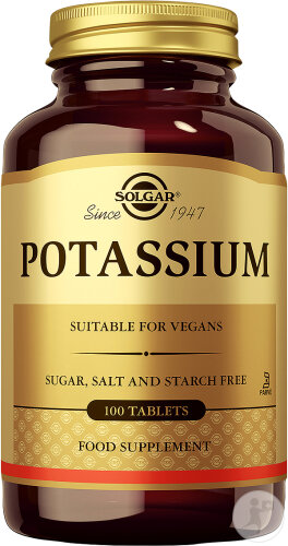 Solgar Potassium 100 Comprimés