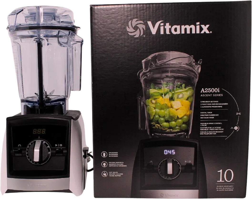 Vitamix A2500i, Bordplade blender, 2 L, Impulsfunktion, 1,2 m, 1400 W, Hvid