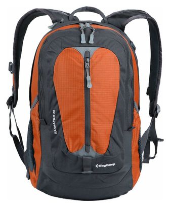 Sac à dos outdoor - Kingcamp - Modèle Kangaroo - Gris - 30 x 18 x 46 cm