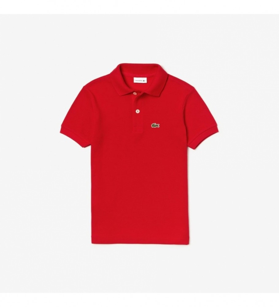 Polo Lacoste Classic Fit vermelha