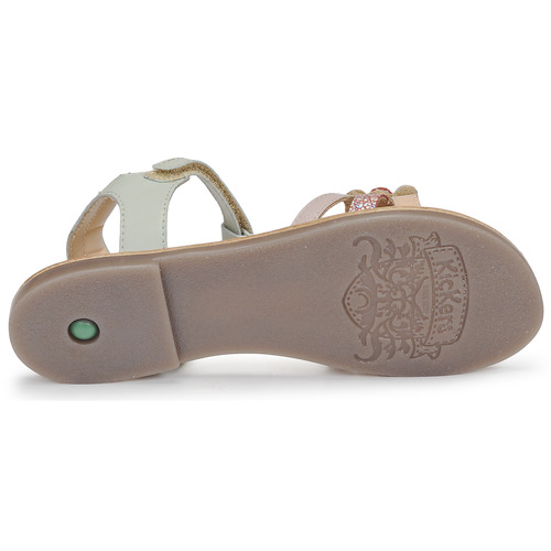 Kickers - DIAMANTO - Rose / Jaune