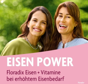 Floradix Eisen + B12 Kapseln vegan, 40 Stück