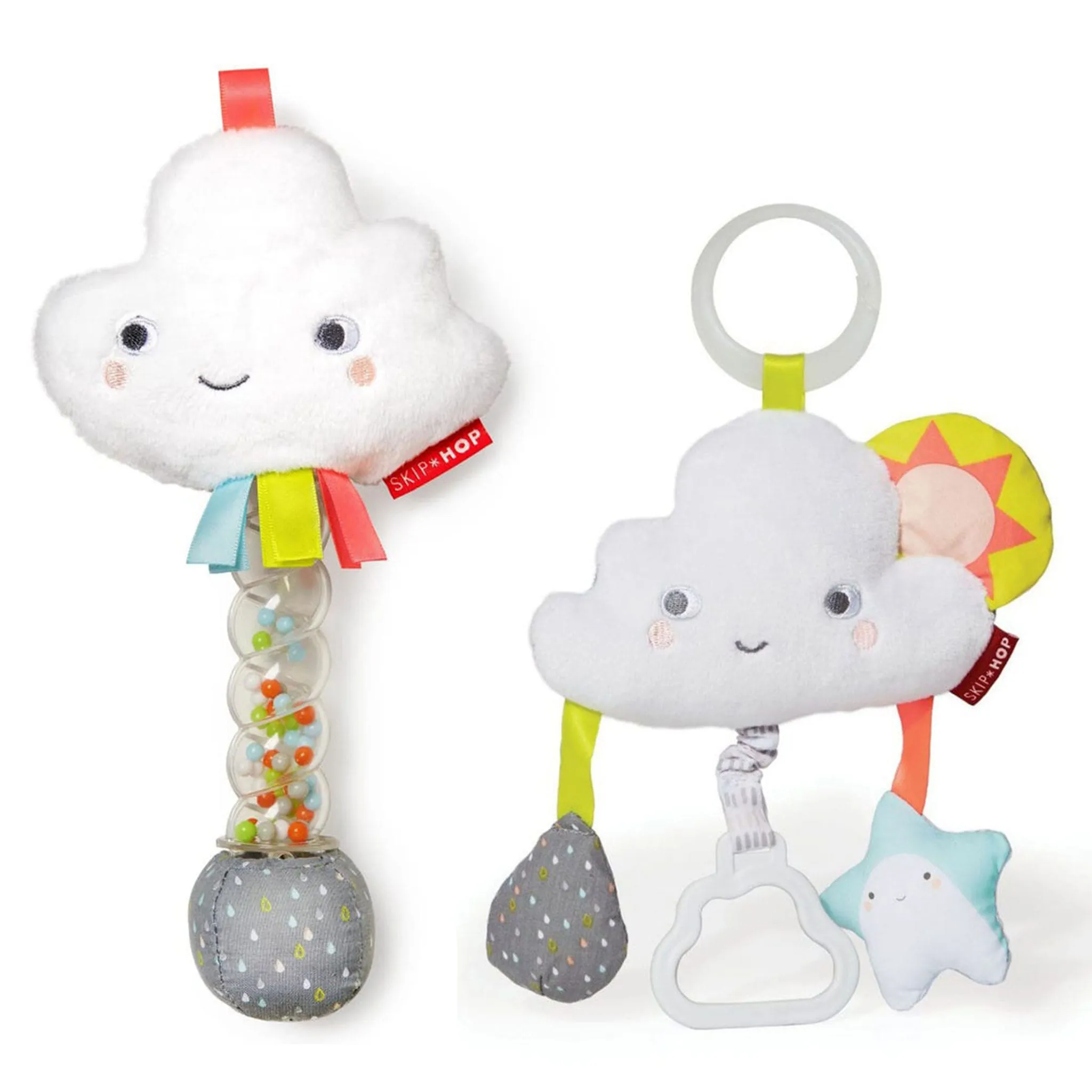 Skip Hop Jouet d'activité + Hochet - Nuage