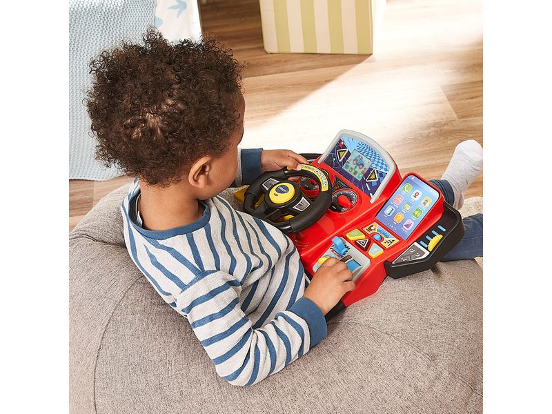 Vtech Abenteuer Lernlenkrad Farbenfrohes und realistisches Spielzeuglenkrad