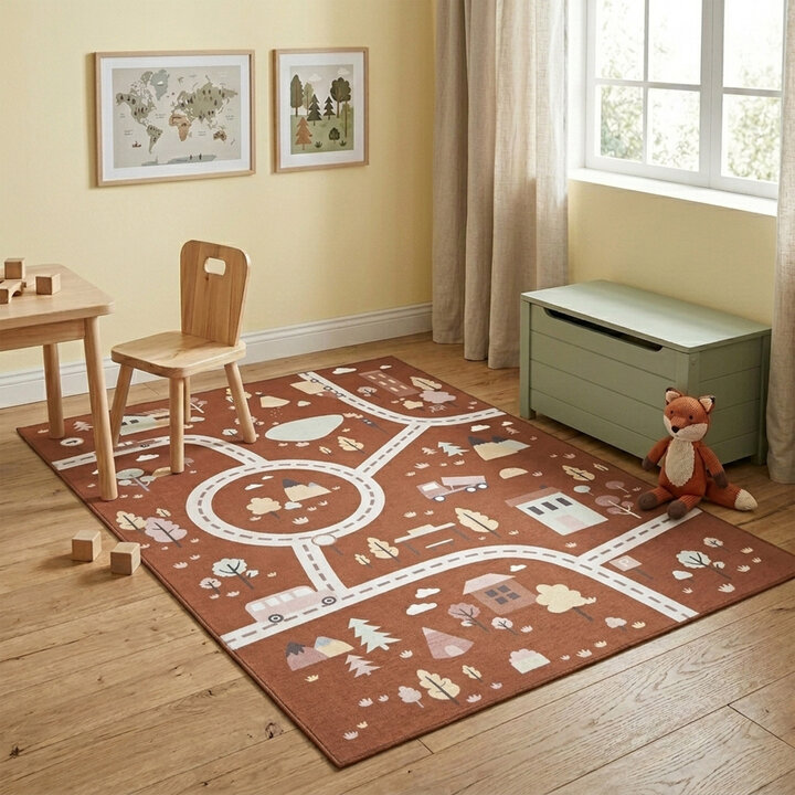 Speelkleed auto - Rocky Ride Terra | Wasbaar