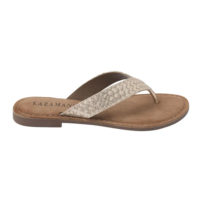 Lazamani Shiny Weave Teenslippers Dames