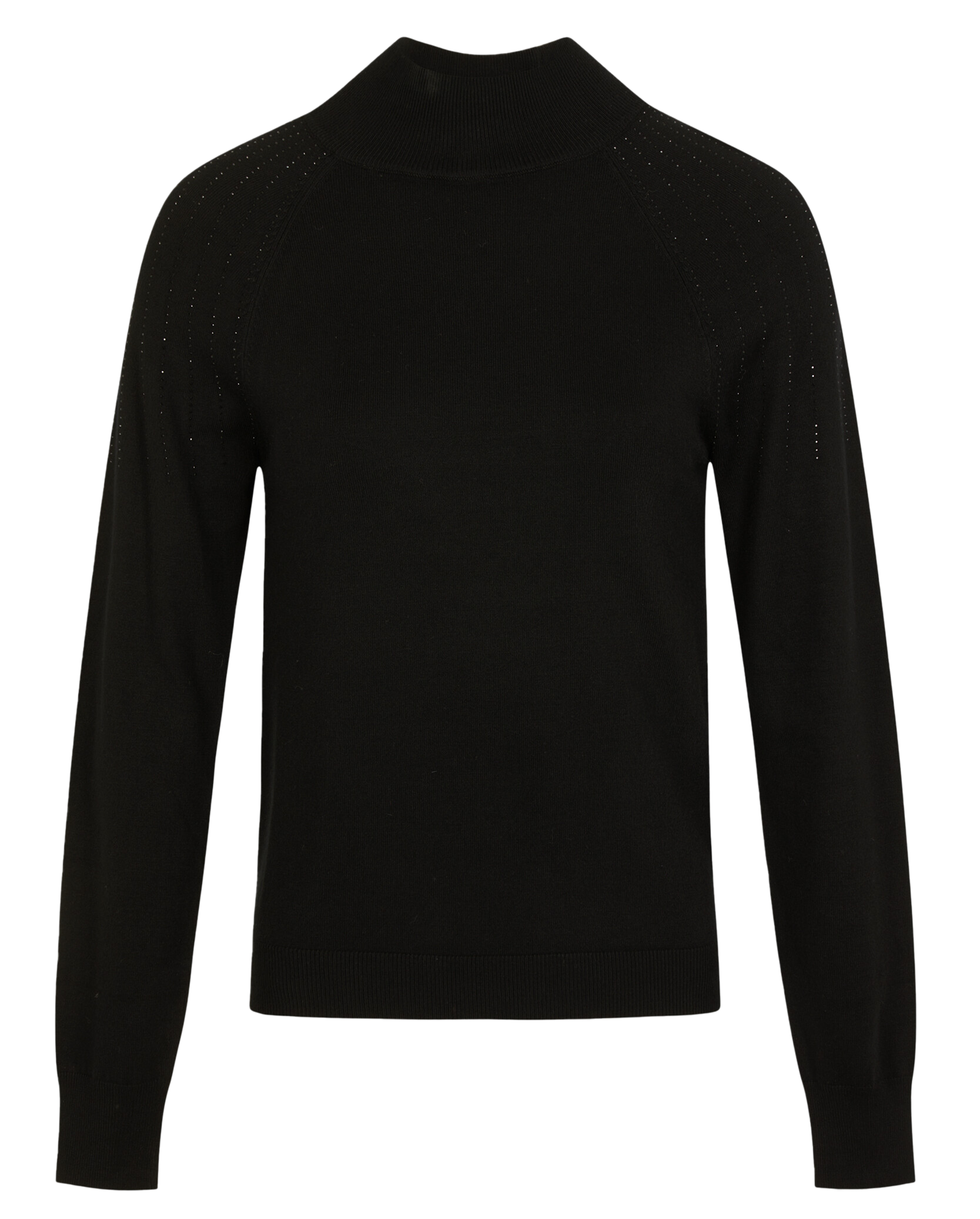 MPRETTY - Pull col rond| Noir