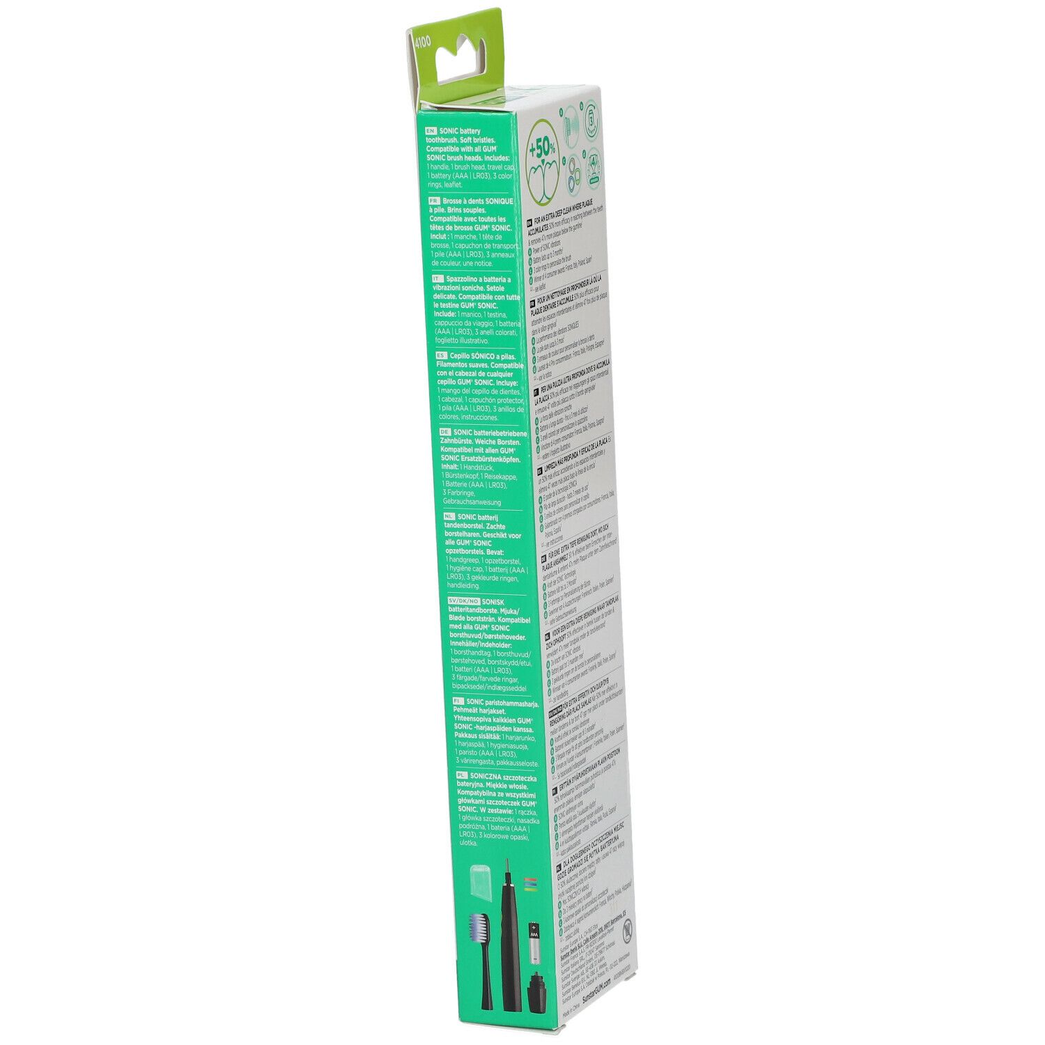 GUM® SONIC DAILY Schallzahnbürste