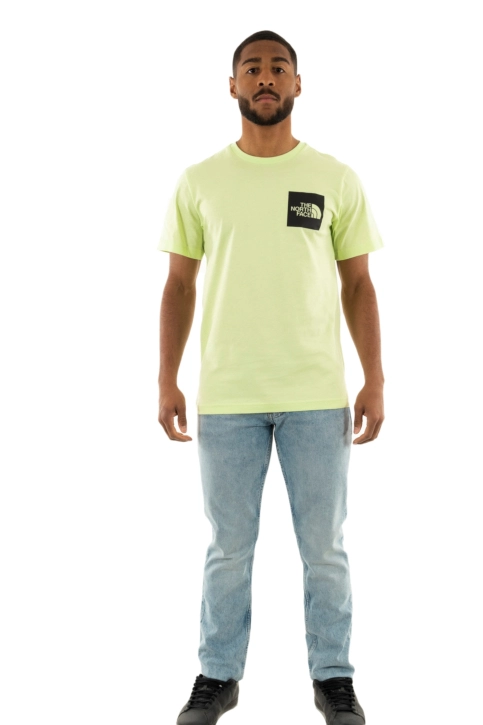 Tee shirt the north face fine o0f1 astro lime
