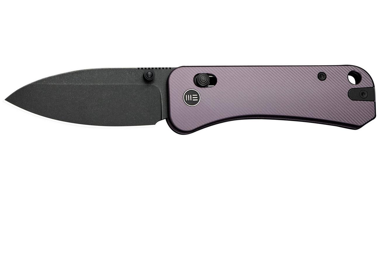 WE Knife Banter 2 WE23075-2 CPM-S35VN, Purple Aluminium, zakmes, Ben Petersen design