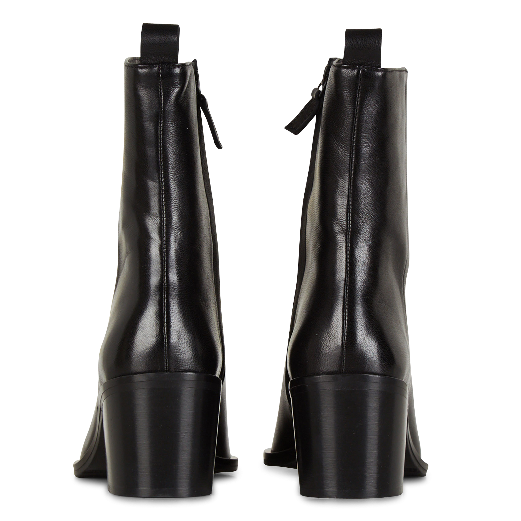 Bottines en cuir | Noir