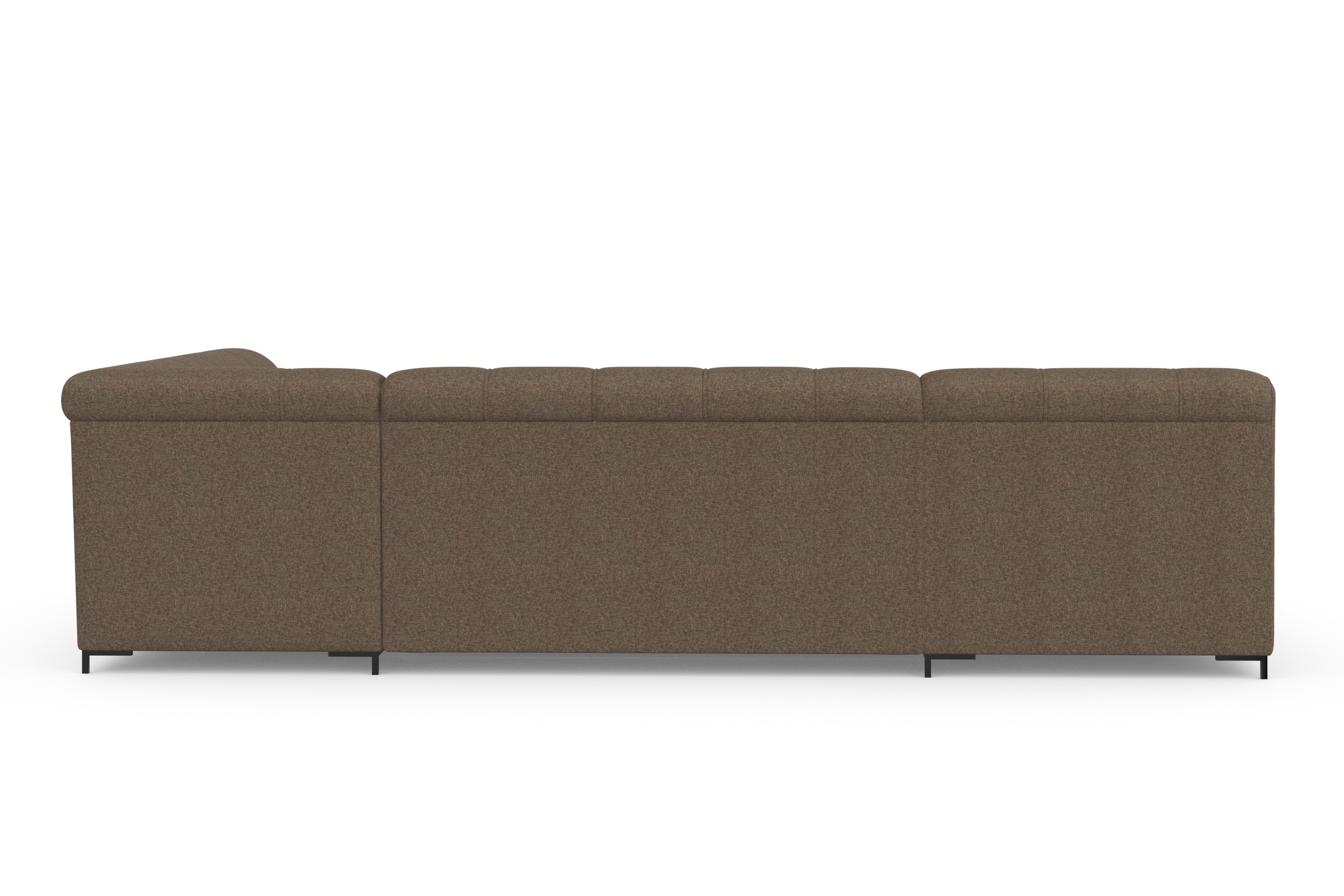 INOSIGN Wohnlandschaft »Balme, moderne Formensprache, zeitloses Design, U-Form« Inkl. Zierkissen, wahlweise mit Bettfunktion
