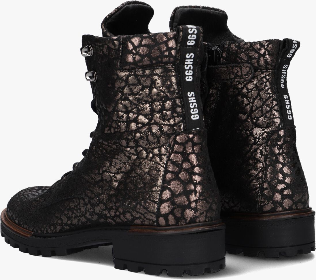 GIGA zwarte giga veterboots g4039