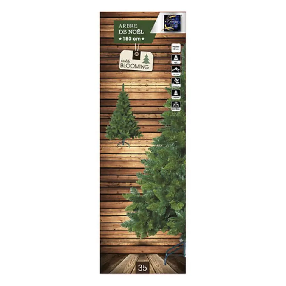 Feeric Christmas Kunst kerstboom - groen - H150 cm - D120 cm