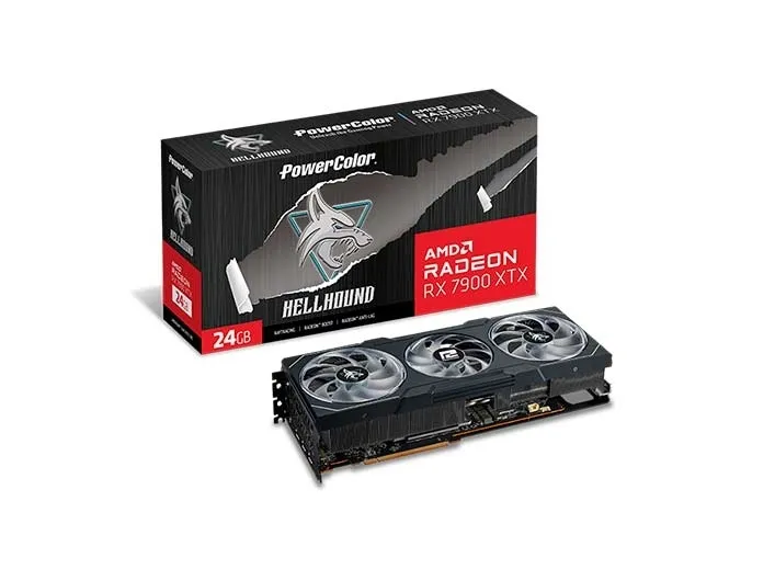 PowerColor RADEON RX 7900 XTX - Grafikkort - Radeon RX 7900 XTX - 24 GB GDDR6 - PCIe 4.0 - 3 x DisplayPort, HDMI